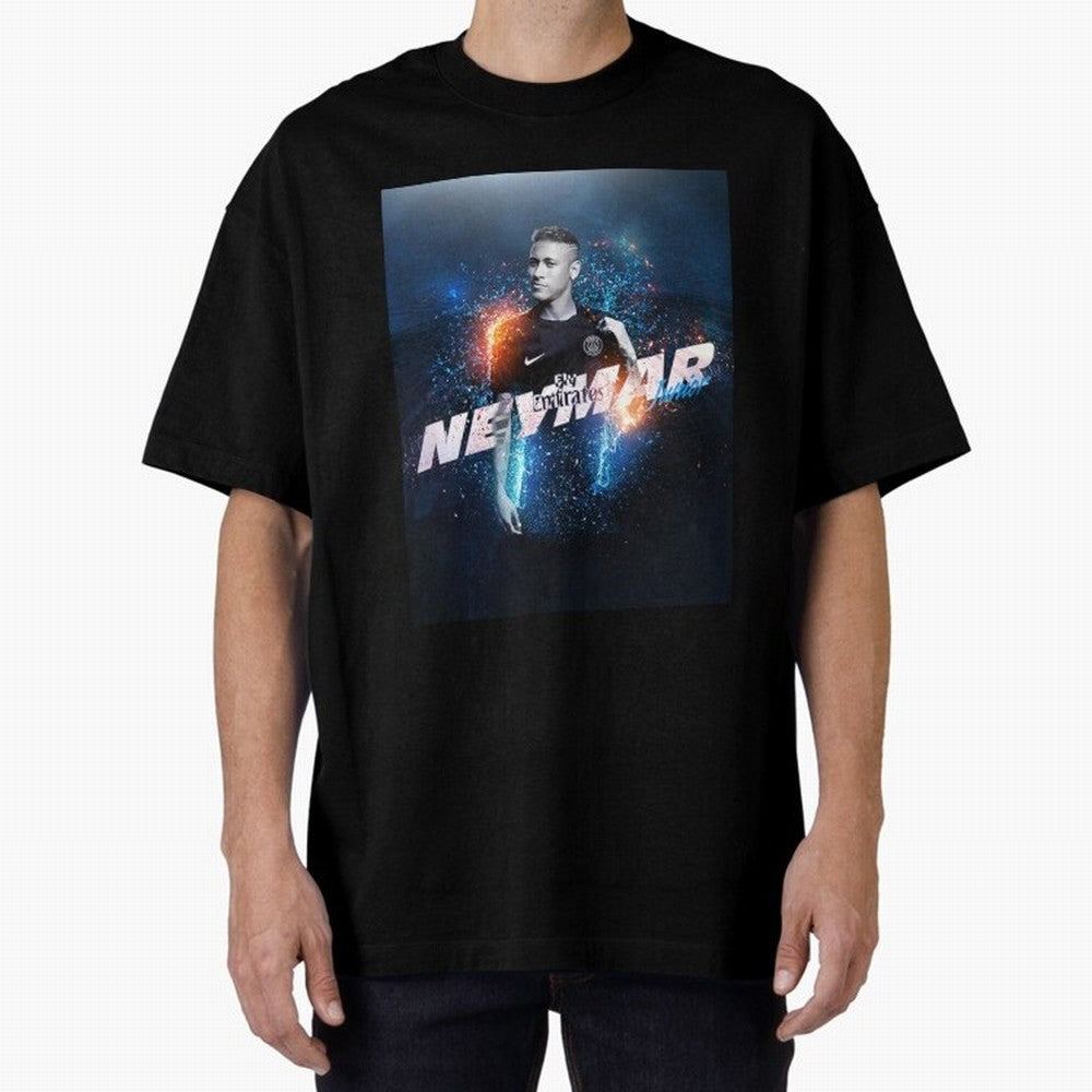 Illustration Neymar Art Classic T-Shirt Support Iconic Players in Global Football Passion for FIFA World Cup 2026 Group Stage, Driven by Neymar, England, Champion Mindset, Group Stage Buzz, Knockout Tension and Passionate Fan Culture; Created for