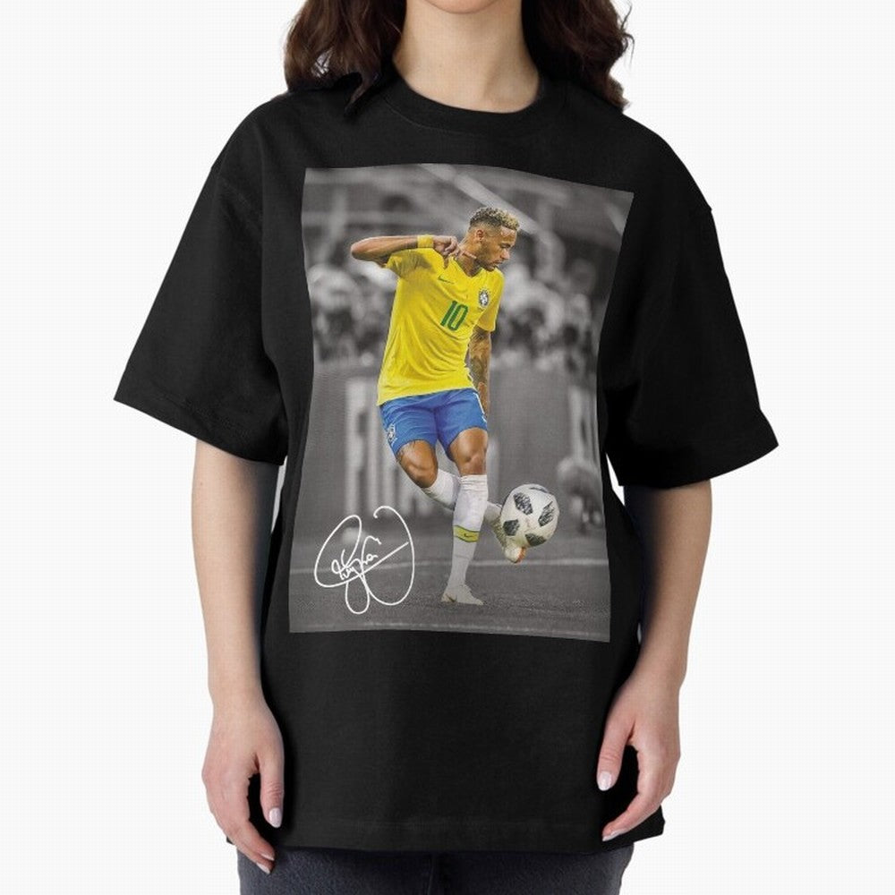 Neymar Premium T-Shirt Relive the Noise and Pride of Global Football Passion for FIFA World Cup 2026, Made for CR7, England and Germany, Match Day Excitement, Supporter Culture, Golden Goals and Global Football Passion; Ideal for Football Dads,