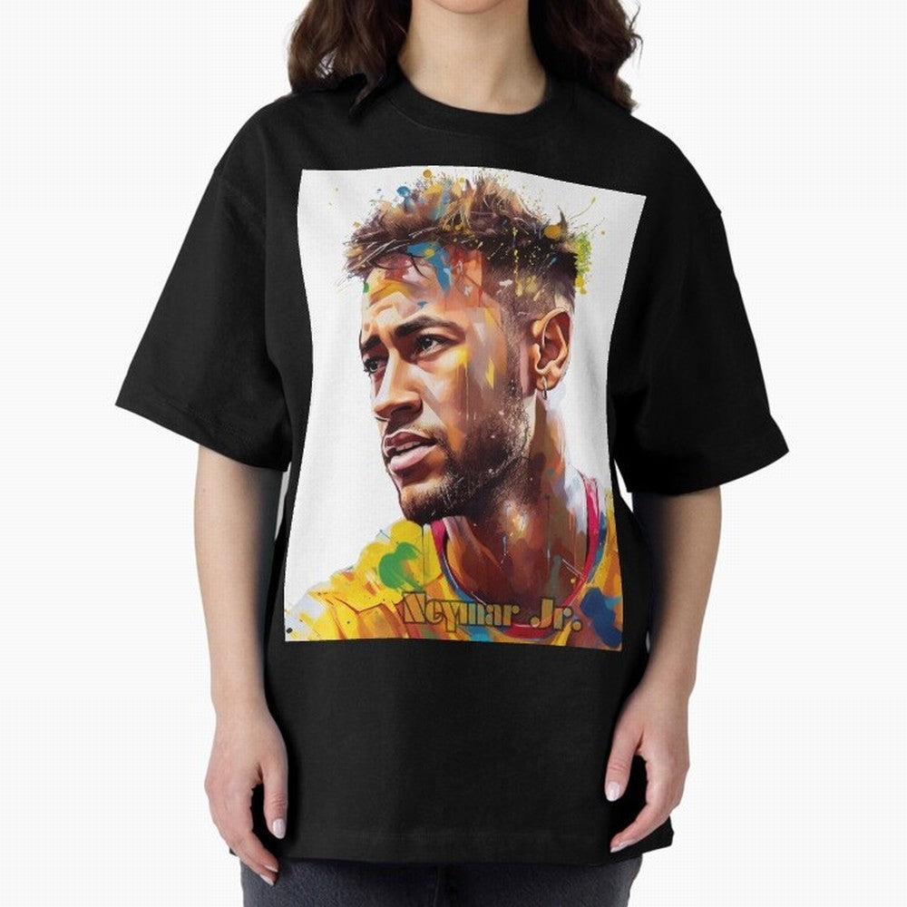 Neymar Graphic T-Shirt Relive Legendary Nights from the FIFA World Cup 2026 USA Canada Mexico Journey through Haaland and Mbappe Highlights, Portugal, Spain and Germany Pride, Global Supporter Spirit, Legendary Goals, National Colors and Tournament