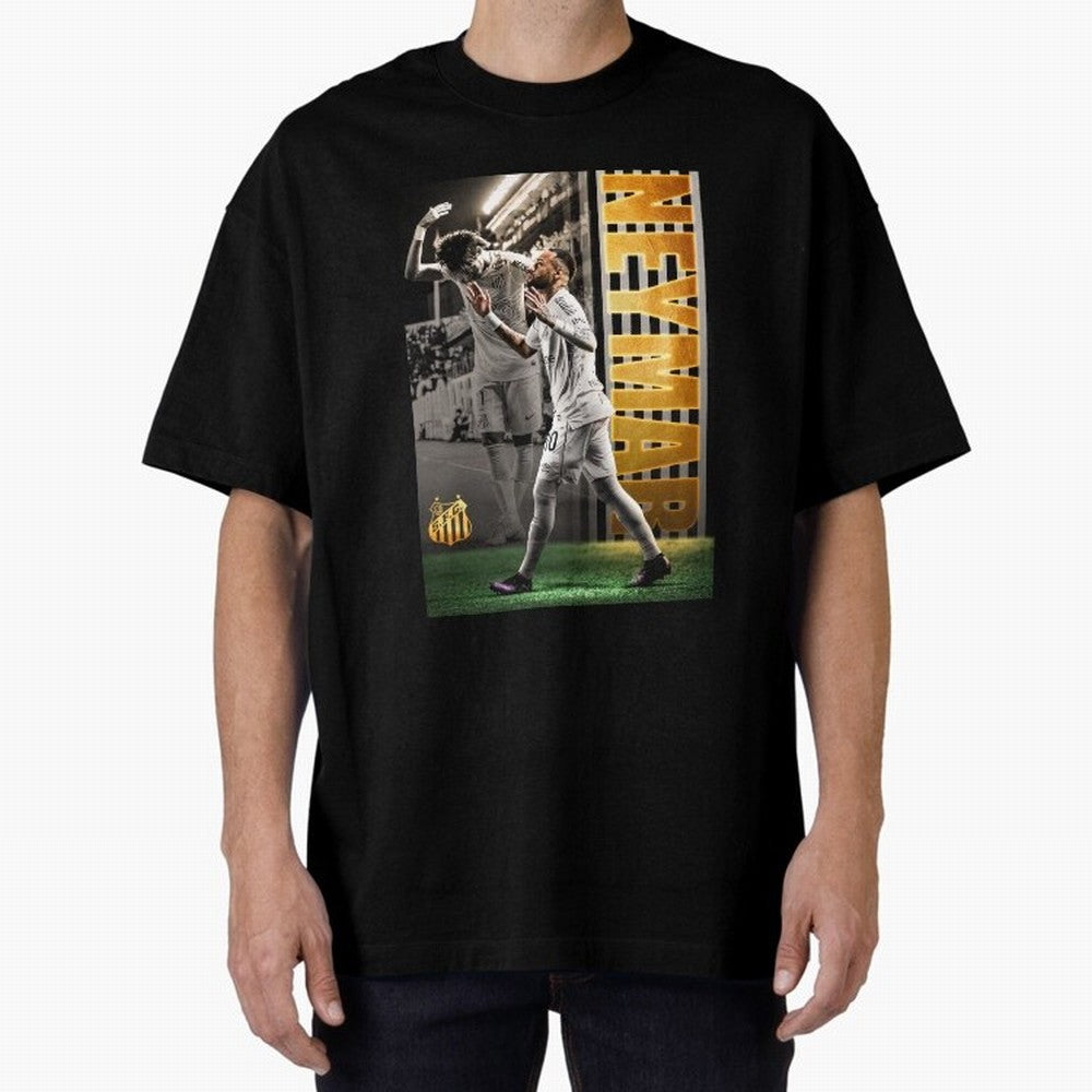 Neymar - Back Home Premium T-Shirt Turn Up for the FIFA World Cup 2026 Journey through Messi, Neymar and Mbappe Highlights, France and Portugal Pride, Championship Spirit, Famous Goals, Roaring Crowds and International Football Unity; Ideal for