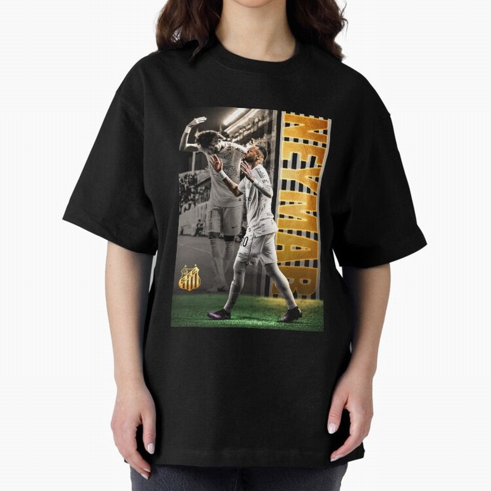Neymar - Back Home Premium T-Shirt Turn Up for the FIFA World Cup 2026 Journey through Messi, Neymar and Mbappe Highlights, France and Portugal Pride, Championship Spirit, Famous Goals, Roaring Crowds and International Football Unity; Ideal for
