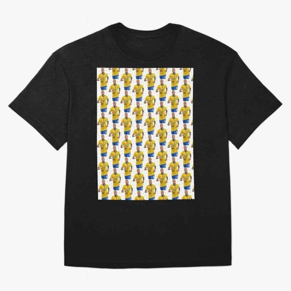 Neymar Star Sexy Graphic T-Shirt Show Match Day Excitement for FIFA World Cup 2026 Group Stage Spirit, Inspired by Brazil, Portugal and Argentina, Cristiano Ronaldo, Haaland and CR7, Championship Spirit, Famous Goals, Roaring Crowds and
