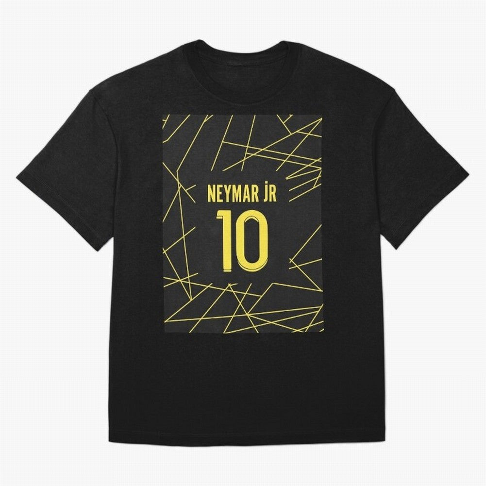 Neymar - Paris 2023 Graphic T-Shirt Feel Match Day Hype around FIFA World Cup 2026 USA Canada Mexico, Cristiano Ronaldo, Netherlands, Match Day Excitement, Supporter Culture, Golden Goals and Global Football Passion; Perfect for People Who Love