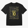 Neymar - Paris 2023 Graphic T-Shirt Feel Match Day Hype around FIFA World Cup 2026 USA Canada Mexico, Cristiano Ronaldo, Netherlands, Match Day Excitement, Supporter Culture, Golden Goals and Global Football Passion; Perfect for People Who Love