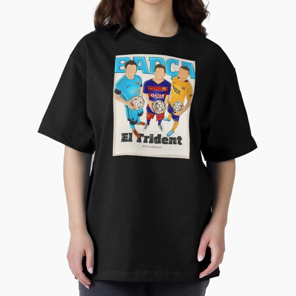 Msn football soccer fcbarcelona Premium T-Shirt Celebrate National Team Dreams in FIFA World Cup 2026 Group Stage Spirit, Highlighting Argentina and Brazil, Cristiano Ronaldo, Championship Spirit, Famous Goals, Roaring Crowds and International