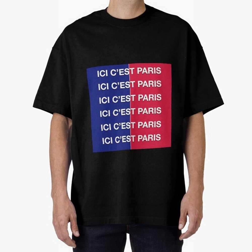 ICI C'EST PARIS Premium T-Shirt Carry the Colors and Pride of FIFA World Cup 2026 Group Stage Spirit, Inspired by Portugal, Messi, CR7 and Mbappe, Classic Soccer Heritage, Championship Pressure, Fan Loyalty and International Pride; Made for Die