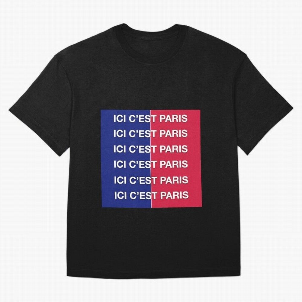 ICI C'EST PARIS Premium T-Shirt Carry the Colors and Pride of FIFA World Cup 2026 Group Stage Spirit, Inspired by Portugal, Messi, CR7 and Mbappe, Classic Soccer Heritage, Championship Pressure, Fan Loyalty and International Pride; Made for Die