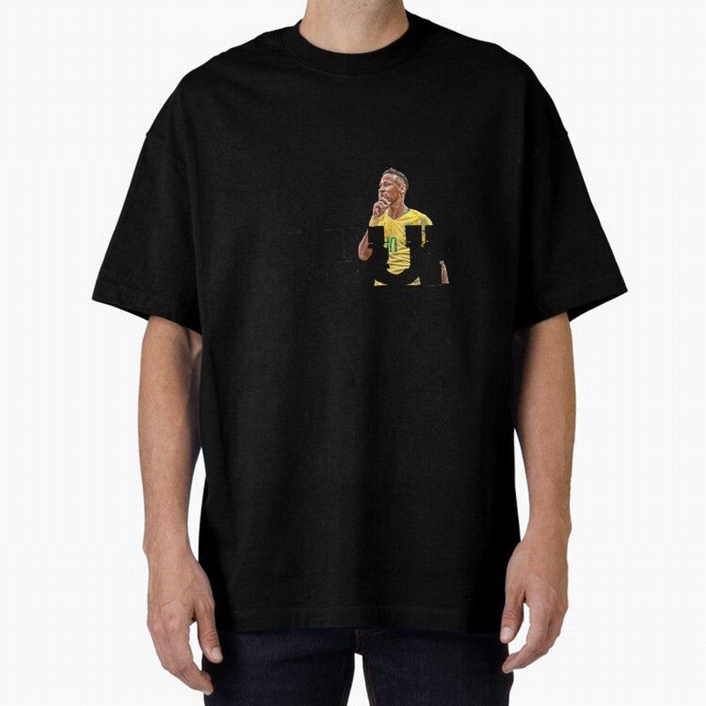 NEYMAR NEVER GIVE UP Premium T-Shirt Back Your Heroes with FIFA World Cup 2026 Group Stage Spirit, Filled with Portugal, Spain and Germany, Messi, CR7 and Mbappe, Stadium Memories, Football Loyalty, International Chants and Championship Tradition;