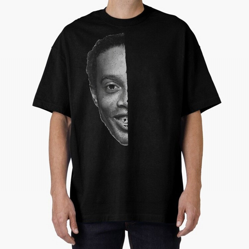 ''Football is about joy.'' Sticker - Ronaldinho Premium T-Shirt Refresh the FIFA World Cup 2026 Group Stage Journey through Messi, CR7 and Mbappe Highlights, Argentina Pride, Football Festival Excitement, Trophy Ambitions, Country Rivalries and