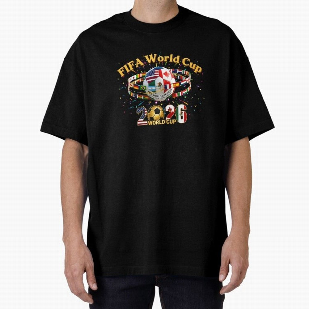 2026 World Cup Soccer World Flags Stadium Graphic Classic T-Shirt Honor the Beautiful Game during Global Football Passion for FIFA World Cup 2026 Group Stage, Built around CR7, Portugal, Spain and Germany, Championship Spirit, Famous Goals, Roaring