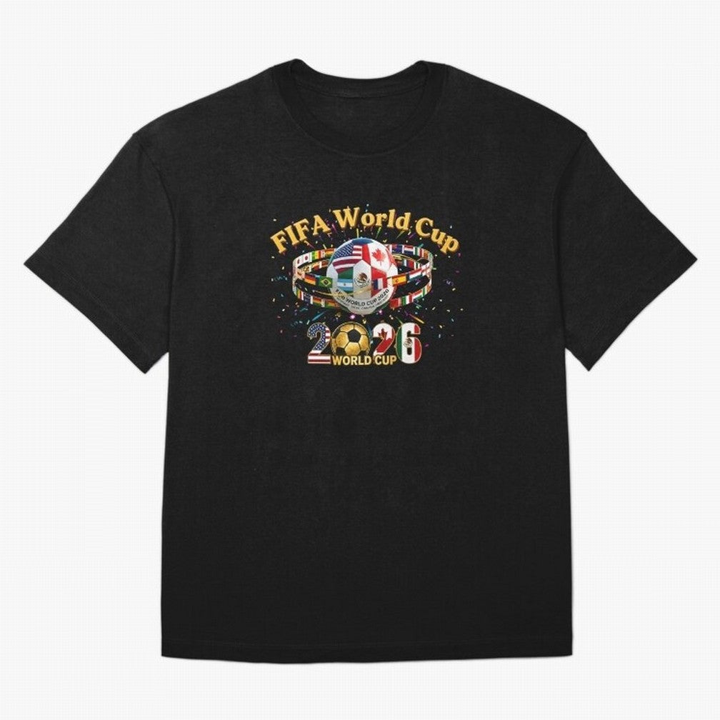 2026 World Cup Soccer World Flags Stadium Graphic Classic T-Shirt Honor the Beautiful Game during Global Football Passion for FIFA World Cup 2026 Group Stage, Built around CR7, Portugal, Spain and Germany, Championship Spirit, Famous Goals, Roaring