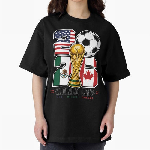 2026 Soccer World Cup Football Design Classic T-Shirt Upgrade FIFA World Cup 2026 Inspired by Neymar, France and Portugal Energy, Vintage Soccer Flavor, Modern Football Stars, National Flags and Final Night Emotion; Great for Supporters Who Love