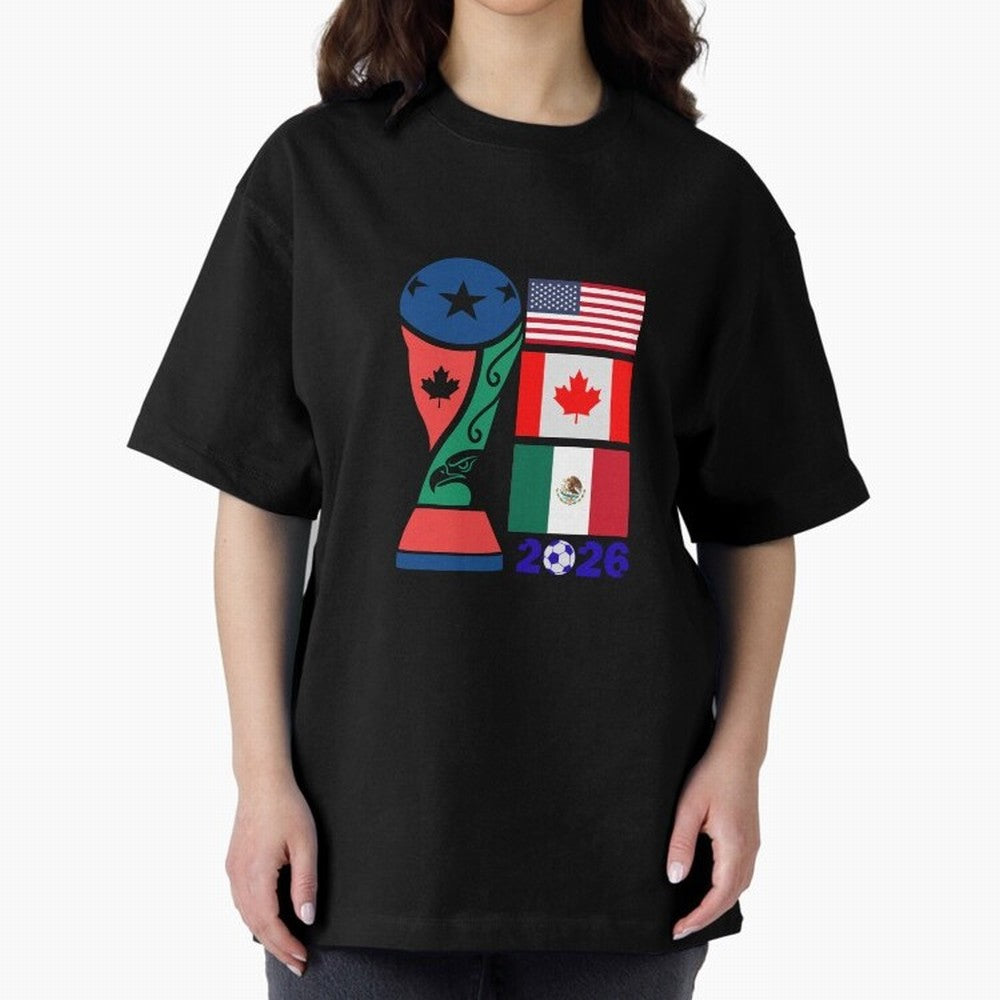 North America Football Unity 2026 Classic T-Shirt Turn Football Passion into FIFA World Cup 2026 Group Stage Spirit, Filled with Spain, Messi, Champion Mindset, Group Stage Buzz, Knockout Tension and Passionate Fan Culture; Built for Supporters