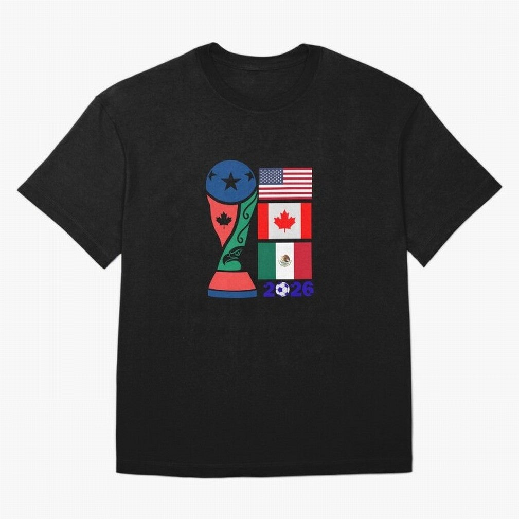 North America Football Unity 2026 Classic T-Shirt Turn Football Passion into FIFA World Cup 2026 Group Stage Spirit, Filled with Spain, Messi, Champion Mindset, Group Stage Buzz, Knockout Tension and Passionate Fan Culture; Built for Supporters