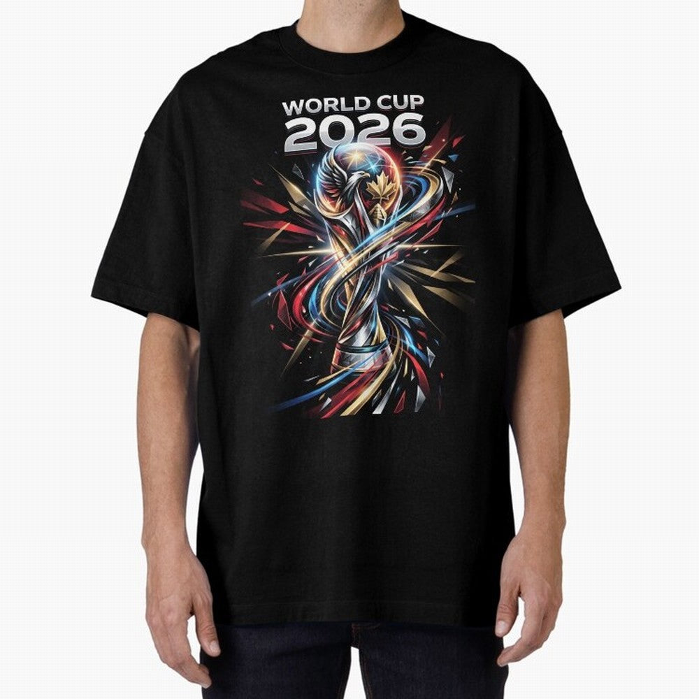 FIFA World Cup 2026 Classic T-Shirt Bring a Vintage Feel to the FIFA World Cup 2026 USA Canada Mexico Journey through Messi and Cristiano Ronaldo Highlights, Portugal Pride, Sports Nostalgia, International Competition, Famous Players and