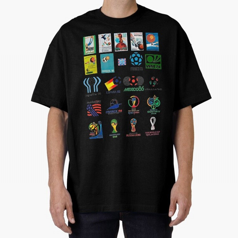Soccer world logos Classic T-Shirt Create Global Football Passion for FIFA World Cup 2026 USA Canada Mexico, Celebrating Haaland, France, Supporter Pride, Iconic Celebrations, Legendary Names and Global Match Day Energy; Great for Watch Parties,
