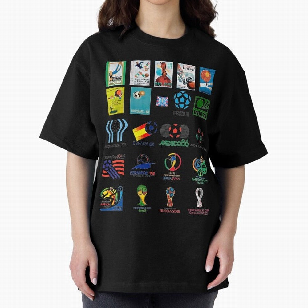 Soccer world logos Classic T-Shirt Create Global Football Passion for FIFA World Cup 2026 USA Canada Mexico, Celebrating Haaland, France, Supporter Pride, Iconic Celebrations, Legendary Names and Global Match Day Energy; Great for Watch Parties,