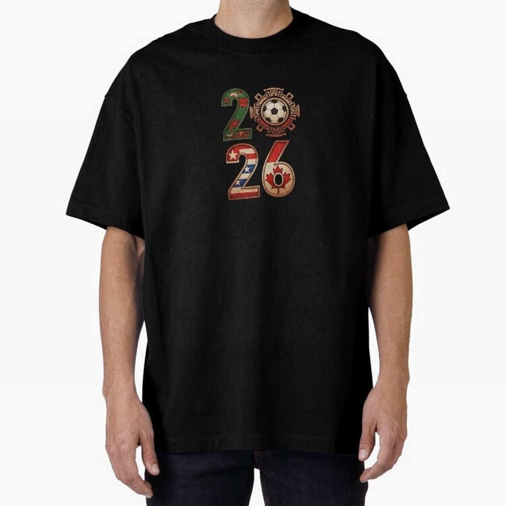 2026 North America Soccer Mexico USA Canada Host Classic T-Shirt Relive the Noise and Pride of the FIFA World Cup 2026 Journey through Messi, Neymar and Mbappe Highlights, England, France and Netherlands Pride, Vintage Soccer Flavor, Modern