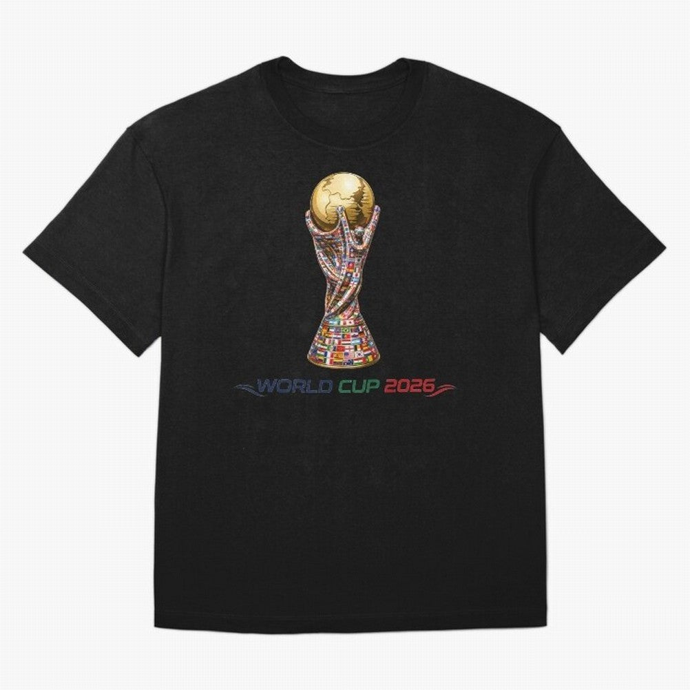 Collection World Cup 2026 Classic T-Shirt Bring World Football Passion into FIFA World Cup 2026 USA Canada Mexico Spirit, Filled with Portugal, Spain and Germany, Messi, CR7 and Mbappe, Tournament Hype, Historic Matchups, Family Viewing Parties and