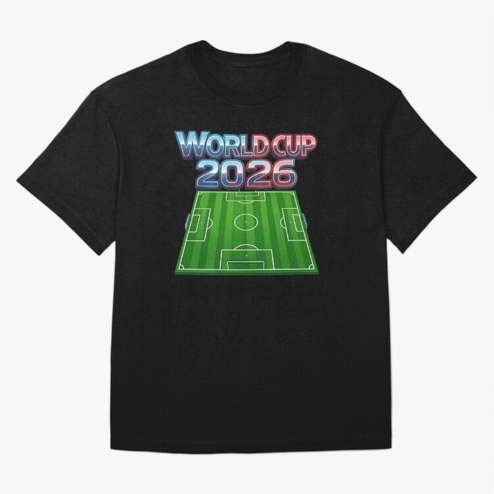 WORLD CUP 2026 Classic T-Shirt Carry FIFA World Cup 2026 USA Canada Mexico for Fans of CR7 and Brazil, Bringing Supporter Pride, Iconic Celebrations, Legendary Names and Global Match Day Energy; Perfect for People Who Love Argentina, Brazil,