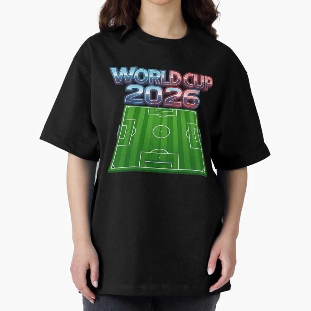 WORLD CUP 2026 Classic T-Shirt Carry FIFA World Cup 2026 USA Canada Mexico for Fans of CR7 and Brazil, Bringing Supporter Pride, Iconic Celebrations, Legendary Names and Global Match Day Energy; Perfect for People Who Love Argentina, Brazil,