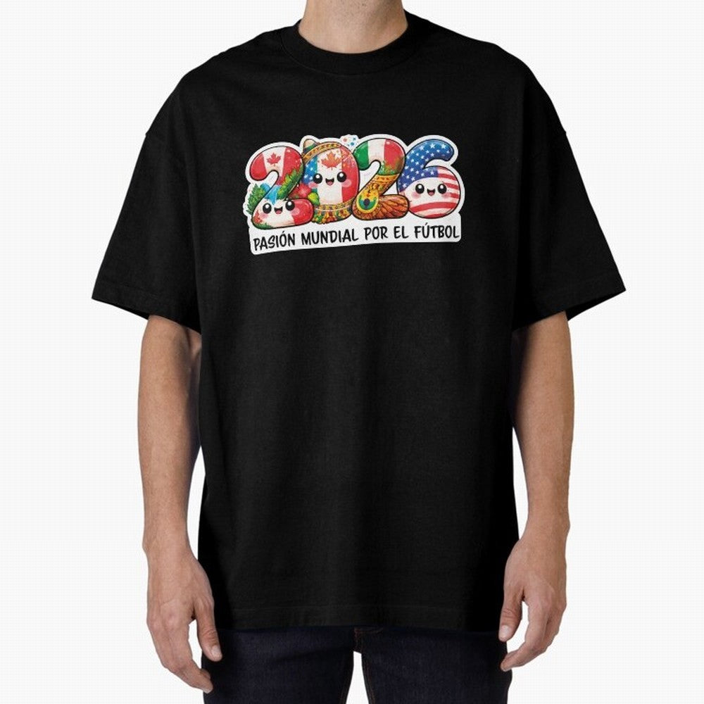 World Football Passion 2026 Classic T-Shirt Feel the Trophy Chase of FIFA World Cup 2026 for Fans of CR7 and Messi and England, France and Netherlands, Bringing Tournament Hype, Historic Matchups, Family Viewing Parties and Global Sports Pride;