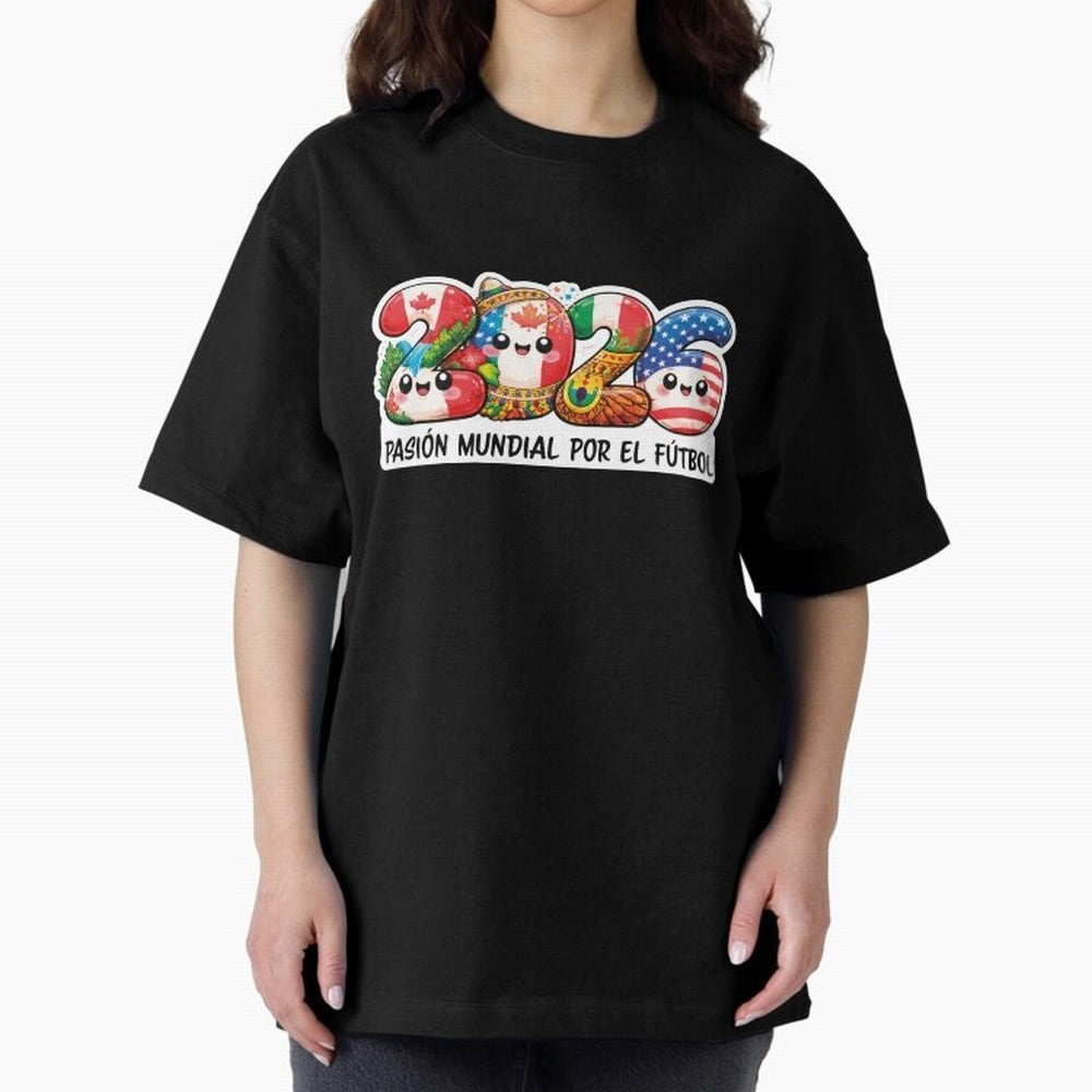 World Football Passion 2026 Classic T-Shirt Feel the Trophy Chase of FIFA World Cup 2026 for Fans of CR7 and Messi and England, France and Netherlands, Bringing Tournament Hype, Historic Matchups, Family Viewing Parties and Global Sports Pride;