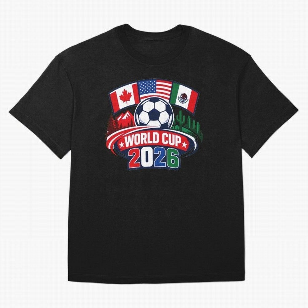 2026 FIFA World Cup Classic T-Shirt Bring Bold Fan Energy to FIFA World Cup 2026 Inspired by Cristiano Ronaldo, Haaland and CR7, France Energy, Football History, Final Match Energy, Crowd Noise and Once in a Lifetime Moments; Perfect for Supporters