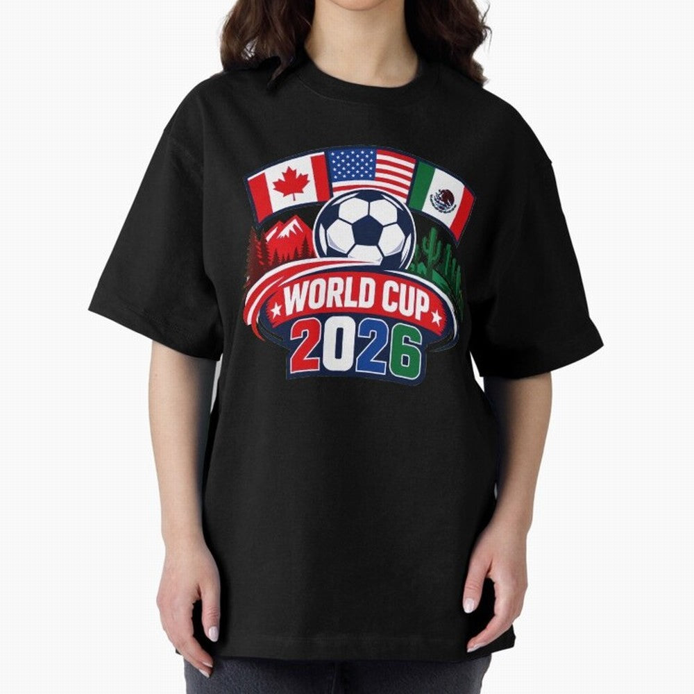 2026 FIFA World Cup Classic T-Shirt Bring Bold Fan Energy to FIFA World Cup 2026 Inspired by Cristiano Ronaldo, Haaland and CR7, France Energy, Football History, Final Match Energy, Crowd Noise and Once in a Lifetime Moments; Perfect for Supporters