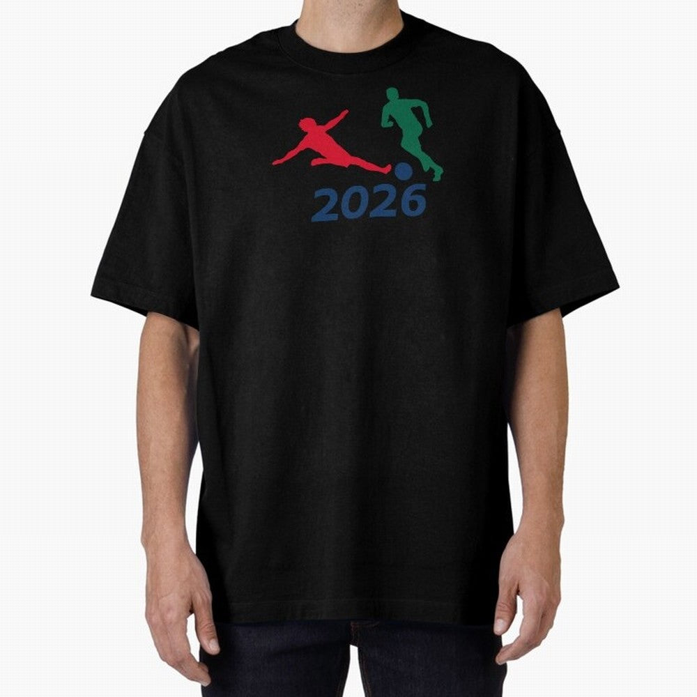 Footie Time Classic T-Shirt Show Your Love for FIFA World Cup 2026 Group Stage for Fans of Messi, CR7 and Mbappe and Brazil, Portugal and Argentina, Bringing Championship Spirit, Famous Goals, Roaring Crowds and International Football Unity; Made