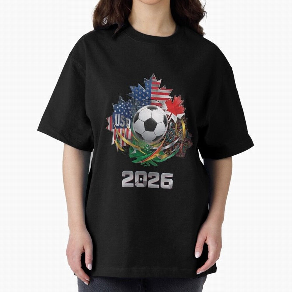 United Americas Classic T-Shirt Bring Bold Fan Energy to FIFA World Cup 2026 for Fans of Haaland and Mbappe and Spain, Bringing Classic Soccer Heritage, Championship Pressure, Fan Loyalty and International Pride; Perfect for People Who Love