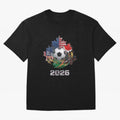 United Americas Classic T-Shirt Bring Bold Fan Energy to FIFA World Cup 2026 for Fans of Haaland and Mbappe and Spain, Bringing Classic Soccer Heritage, Championship Pressure, Fan Loyalty and International Pride; Perfect for People Who Love