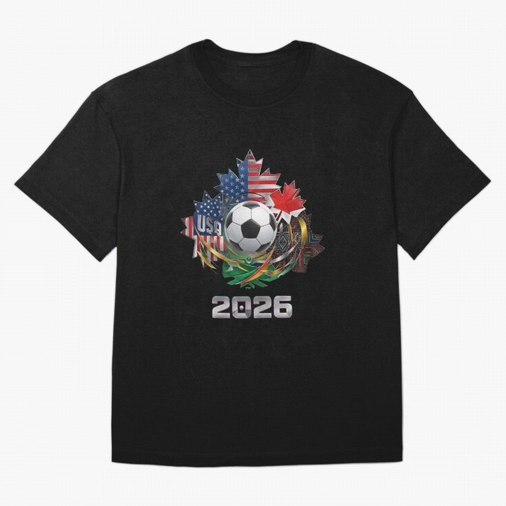 United Americas Classic T-Shirt Bring Bold Fan Energy to FIFA World Cup 2026 for Fans of Haaland and Mbappe and Spain, Bringing Classic Soccer Heritage, Championship Pressure, Fan Loyalty and International Pride; Perfect for People Who Love