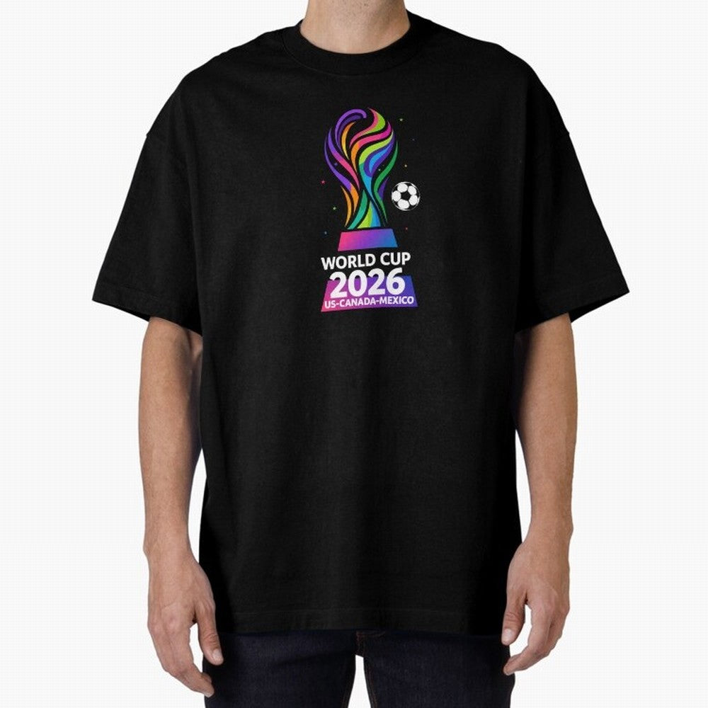 World Cup 2026 US-Canada-Mexico Soccer Trophy Classic T-Shirt Honor Global Football Passion for FIFA World Cup 2026, Featuring Neymar, Netherlands, Football History, Final Match Energy, Crowd Noise and Once in a Lifetime Moments; Perfect for Fans,