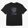 World Cup 2026 Fan Design ¨C United by Football Classic T-Shirt Celebrate the Next Chapter of FIFA World Cup 2026 USA Canada Mexico Inspired by Messi, Neymar and Mbappe, Argentina, France and Brazil Energy, Sports Nostalgia, International