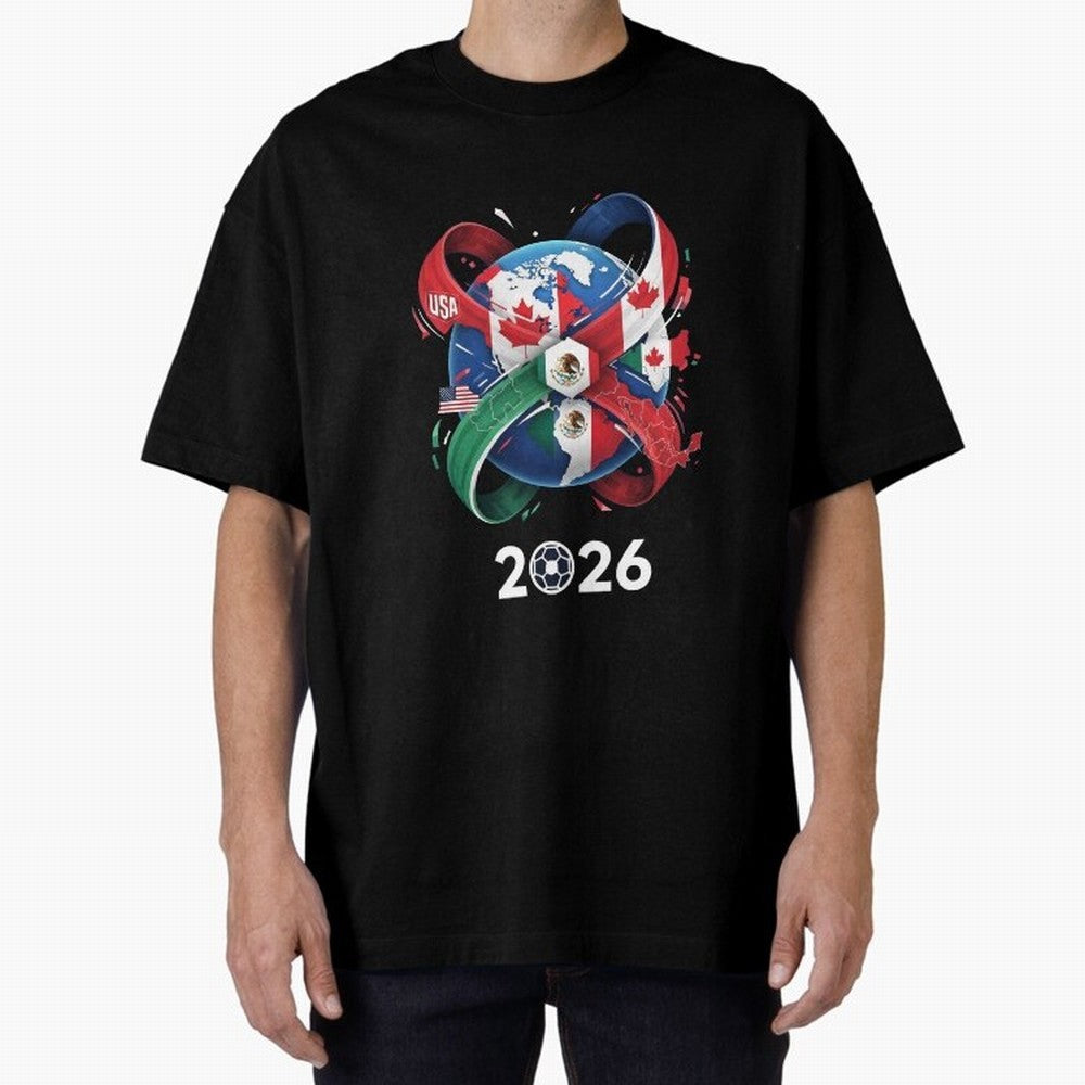 World United by Football 2026 Classic T-Shirt Represent the Passion of Global Football Passion for FIFA World Cup 2026 Group Stage, Driven by Neymar, Haaland and Cristiano Ronaldo, France and Portugal, Fan Favorite Moments, National Team Passion,