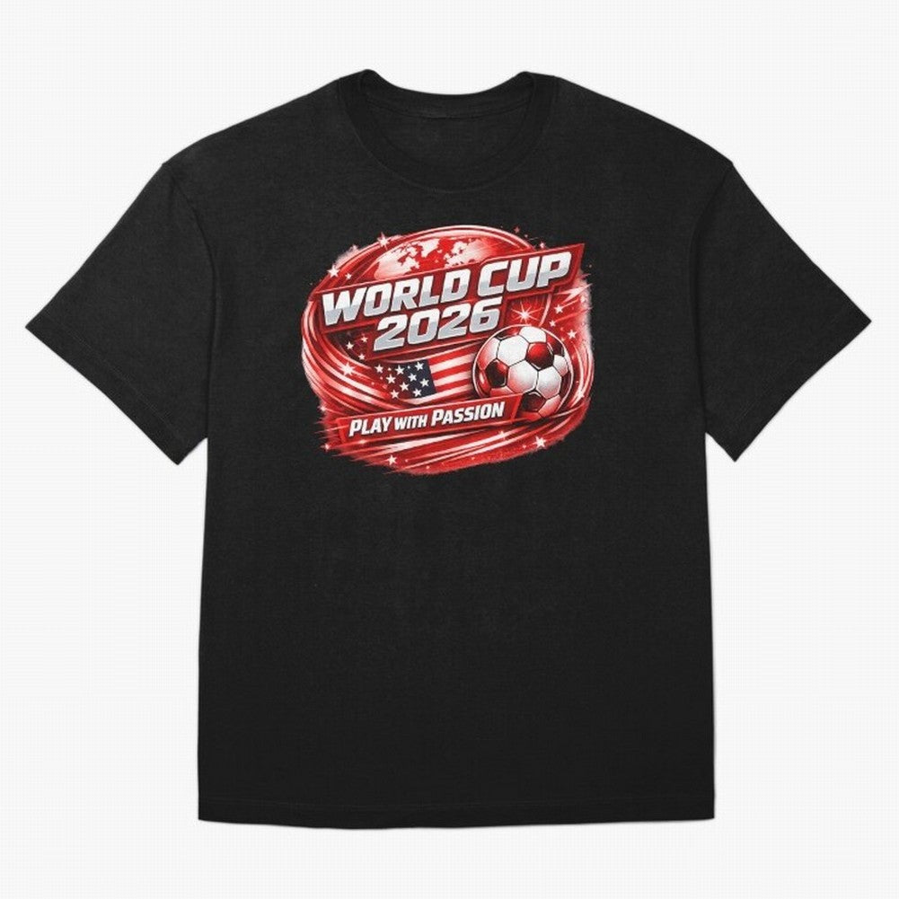 World Cup 2026 Classic T-Shirt Refresh Global Football Passion for FIFA World Cup 2026, Highlighting CR7 and Messi, Netherlands, Champion Mindset, Group Stage Buzz, Knockout Tension and Passionate Fan Culture; Ideal for Fans Who Follow Messi,