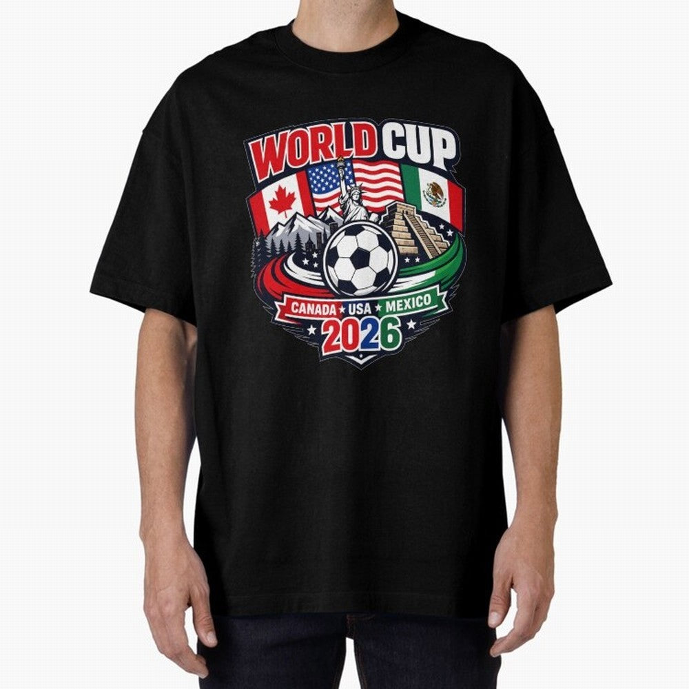 FIFA World Cup 2026 Classic T-Shirt Celebrate Global Passion for FIFA World Cup 2026 Filled with Haaland, Portugal, Spain and Germany Energy, Global Supporter Spirit, Legendary Goals, National Colors and Tournament Celebration; Ideal for Fans Who
