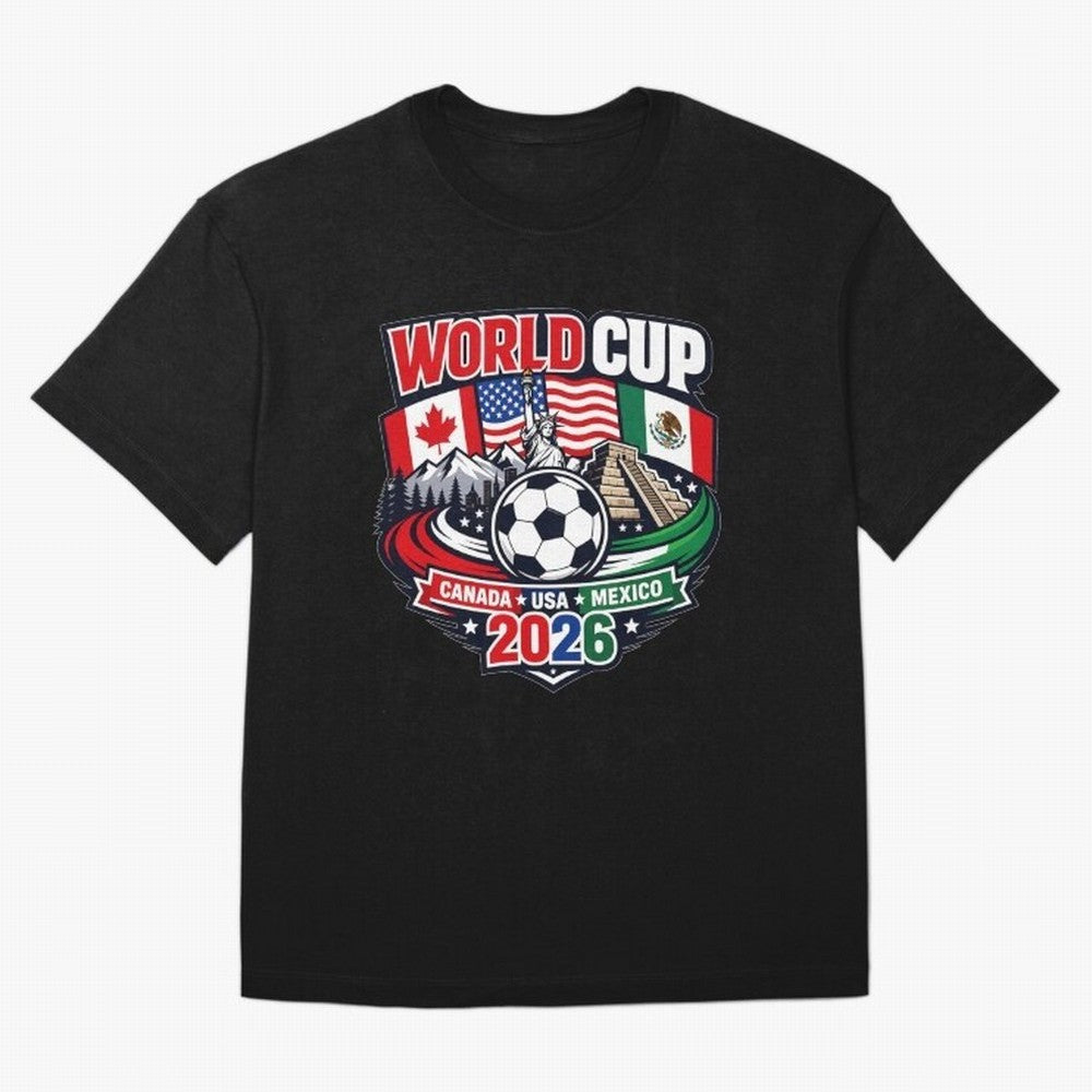 FIFA World Cup 2026 Classic T-Shirt Celebrate Global Passion for FIFA World Cup 2026 Filled with Haaland, Portugal, Spain and Germany Energy, Global Supporter Spirit, Legendary Goals, National Colors and Tournament Celebration; Ideal for Fans Who