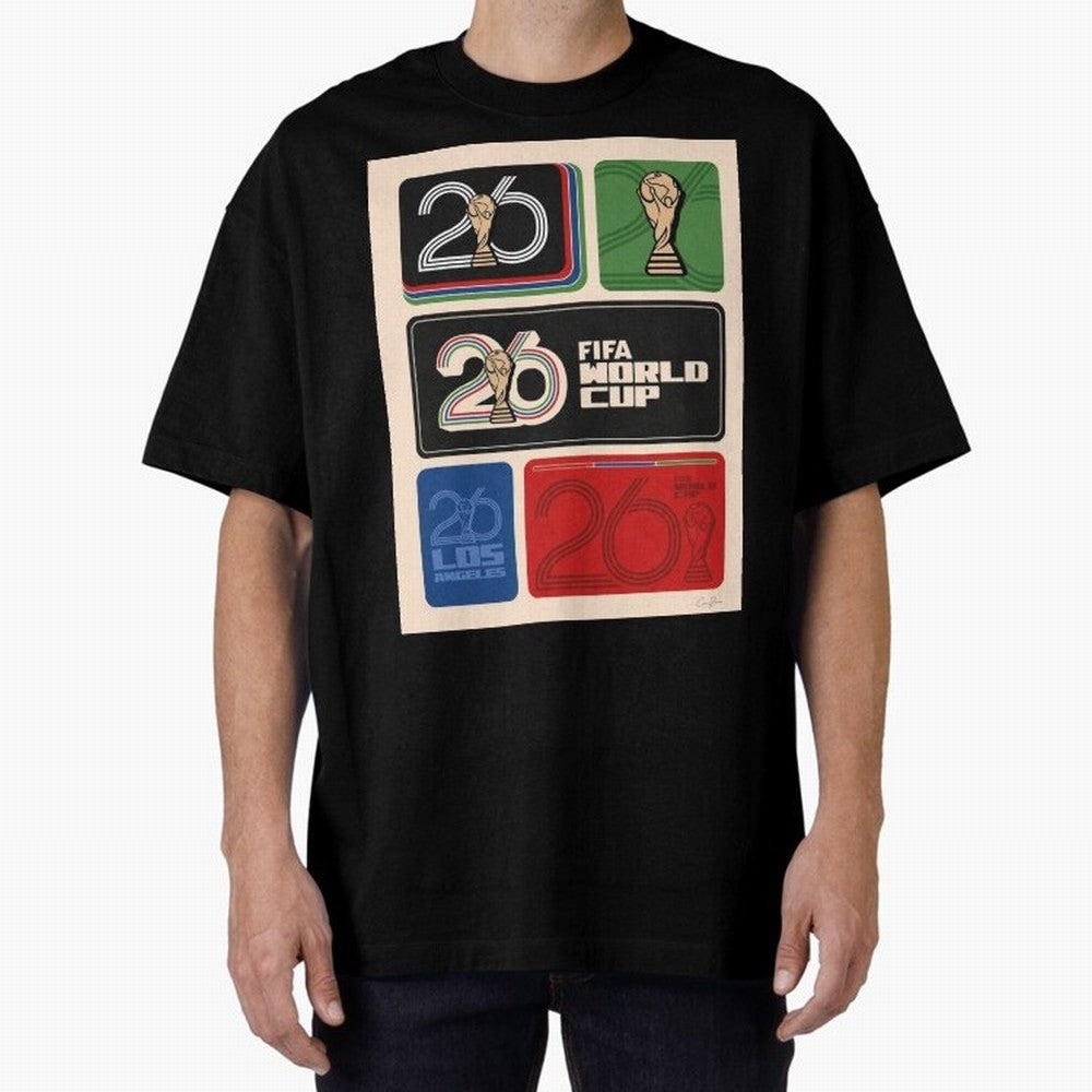 World Cup 2026 Soccer Celebration: United Football Fan Art Classic T-Shirt Discover Match Day Hype around FIFA World Cup 2026, Messi, CR7 and Mbappe, Argentina and Brazil, Retro Football Energy, Iconic Rivalries, Trophy Chase Drama and Stadium