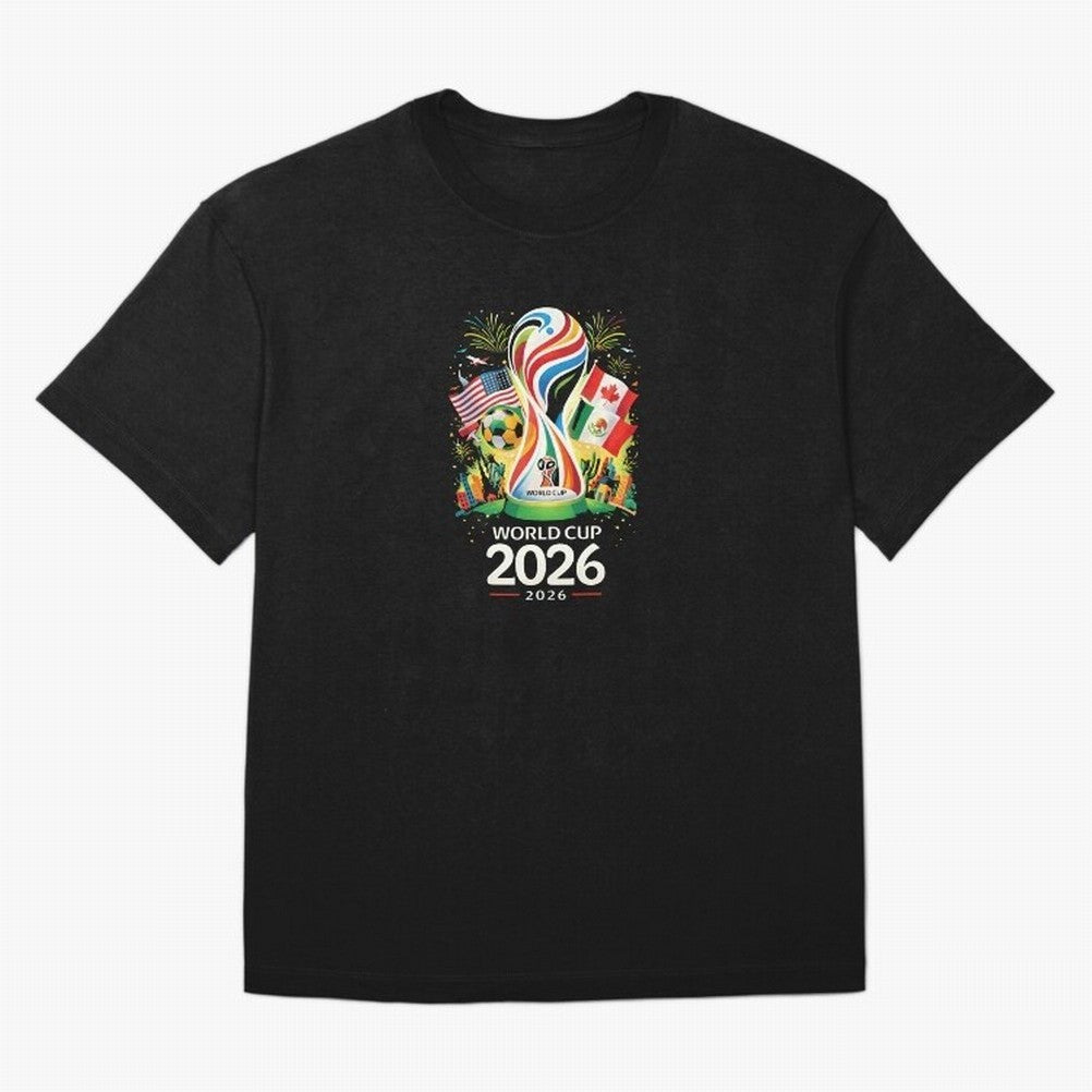 World Cup 2026 Soccer Tournament T-Shirt_87289249 Classic T-Shirt Showcase the FIFA World Cup 2026 Group Stage Journey through Cristiano Ronaldo Highlights, England Pride, Soccer Culture, Superstar Moments, National Team Dreams and Competitive