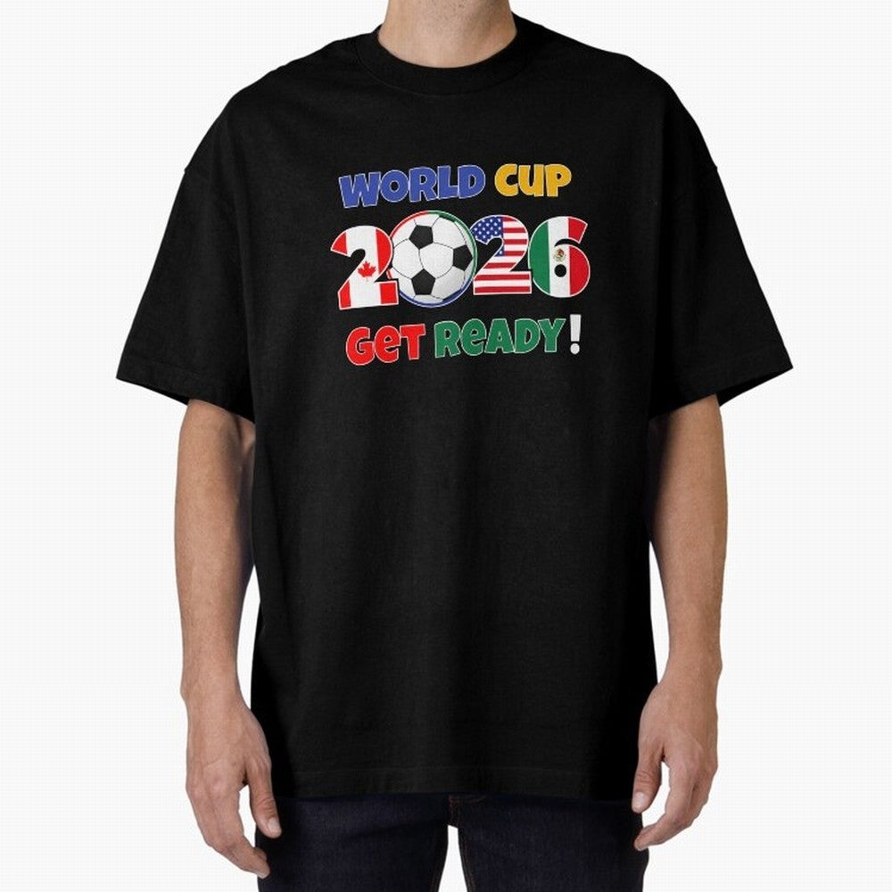 World Cup 2026, World Cup 2026, Soccer Fan Graphic, Football Lover Classic T-Shirt Share the Excitement of FIFA World Cup 2026 USA Canada Mexico Spirit, Filled with Argentina, Mbappe and Neymar, Retro Football Energy, Iconic Rivalries, Trophy Chase