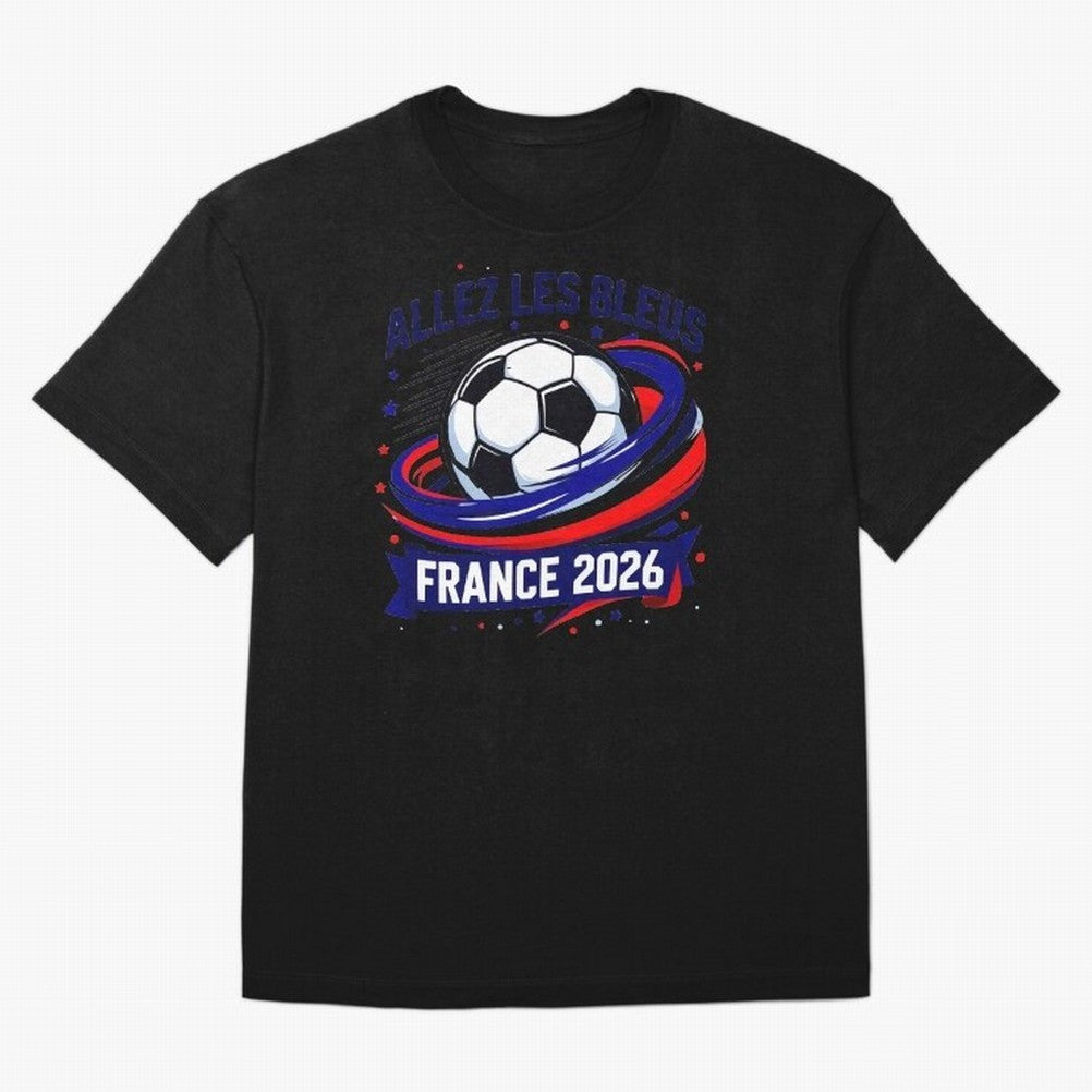 France Fan Art World Cup 2026 Classic T-Shirt Honor the Football Icons of Match Day Hype around FIFA World Cup 2026 Group Stage, Mbappe, Argentina and Brazil, Game Day Rituals, Football Legends, Country Pride and the Road to the Final; Ideal for
