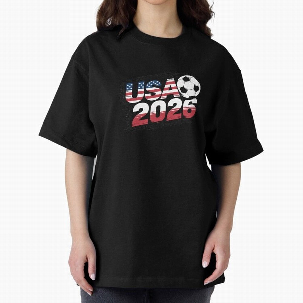USA 2026 Soccer Classic T-Shirt Keep Football History Alive during FIFA World Cup 2026 Group Stage for Fans of Messi and Netherlands, Bringing Goal Celebration Energy, Supporter Heritage, Football Icons and Worldwide Tournament Joy; Perfect for