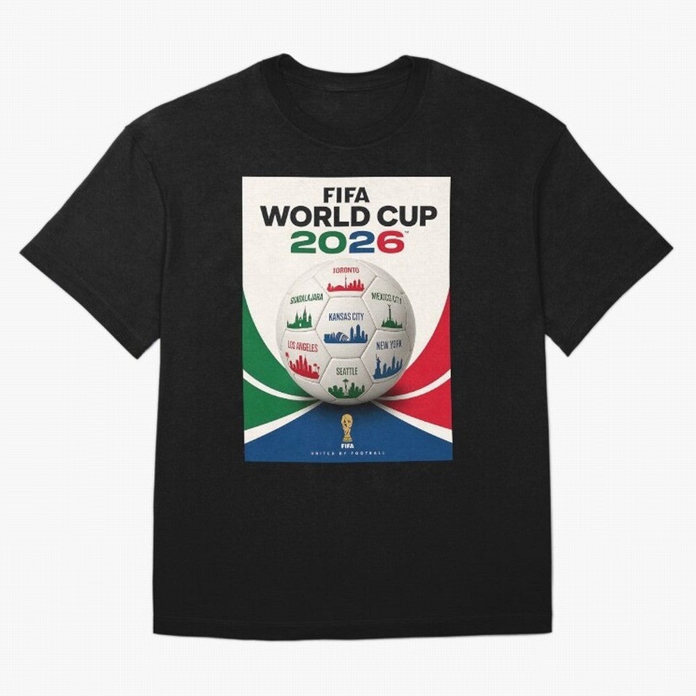 North America Football 2026 Classic T-Shirt Show Passion for the Stars of FIFA World Cup 2026 for Fans of Messi and Cristiano Ronaldo and Brazil, Portugal and Argentina, Bringing Football Festival Excitement, Trophy Ambitions, Country Rivalries and
