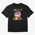 World Cup 2026 USA Soccer Design ¨C Football Fan Graphic T-Shirt Classic T-Shirt Show Your Stadium Side during Match Day Hype around FIFA World Cup 2026 Group Stage, Neymar, Brazil, Global Supporter Spirit, Legendary Goals, National Colors and