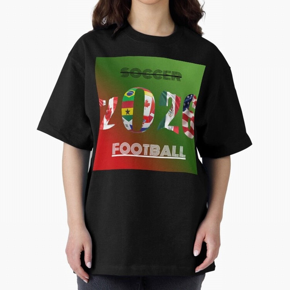 Football Classic T-Shirt Celebrate Classic Football Spirit in FIFA World Cup 2026 for Fans of Messi and Cristiano Ronaldo and England and Germany, Bringing Supporter Pride, Iconic Celebrations, Legendary Names and Global Match Day Energy; Ideal for