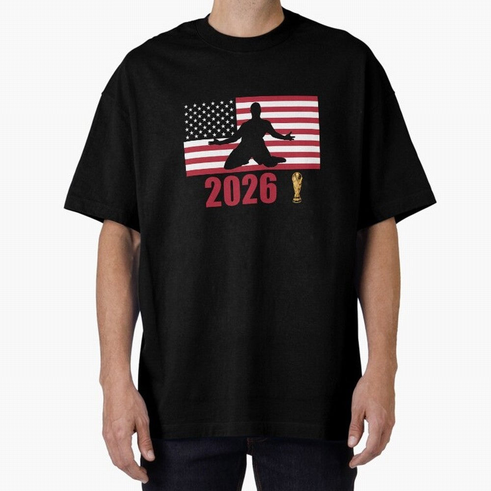 USA World Cup 2026 T-Shirt_84815866 Classic T-Shirt Step into Match Day Hype around FIFA World Cup 2026 USA Canada Mexico, Mbappe and Neymar, Spain and Netherlands, Match Day Excitement, Supporter Culture, Golden Goals and Global Football Passion;