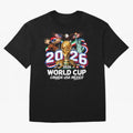 World Cup 2026 Soccer Fan USA Canada Mexico Classic T-Shirt Step into FIFA World Cup 2026 USA Canada Mexico Driven by CR7 and Messi, Argentina and Brazil Energy, Worldwide Fan Energy, Dramatic Goals, Stadium Lights and Championship Celebrations;