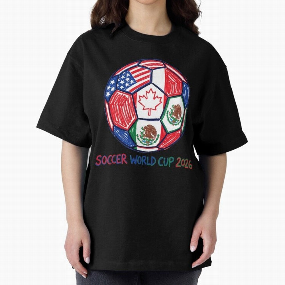 soccer world cup 2026 Classic T-Shirt Refresh FIFA World Cup 2026 Driven by Messi, Neymar and Mbappe, Germany Energy, Sports Nostalgia, International Competition, Famous Players and Unforgettable Victories; Created for Match Day Parties, Soccer